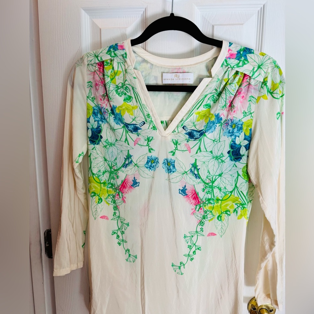Amanda Uprichard Silk Blouse P/XS